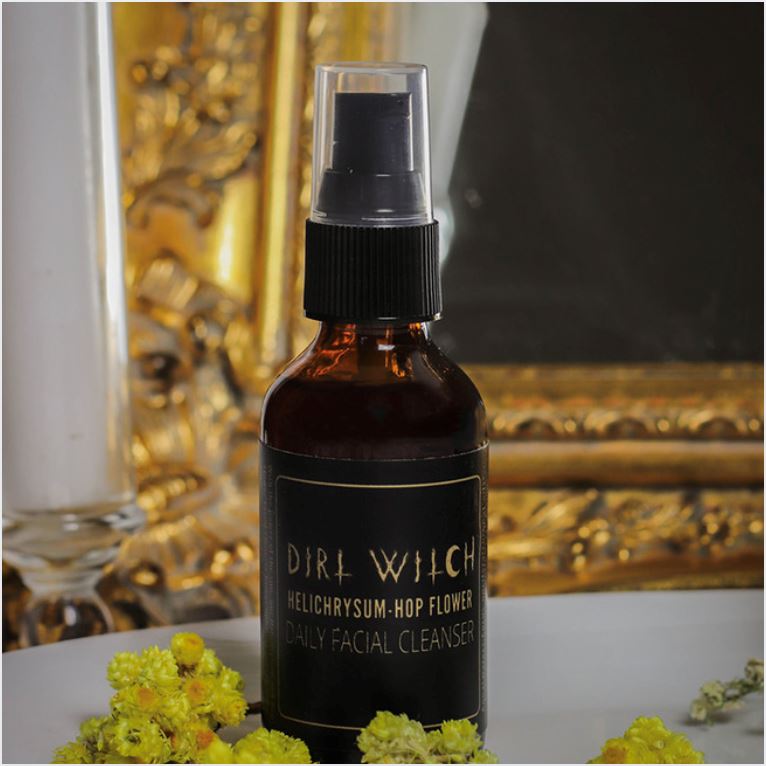 Helichrysum - Hop Flower Daily Facial Cleanser Face DirtWitchApothecary