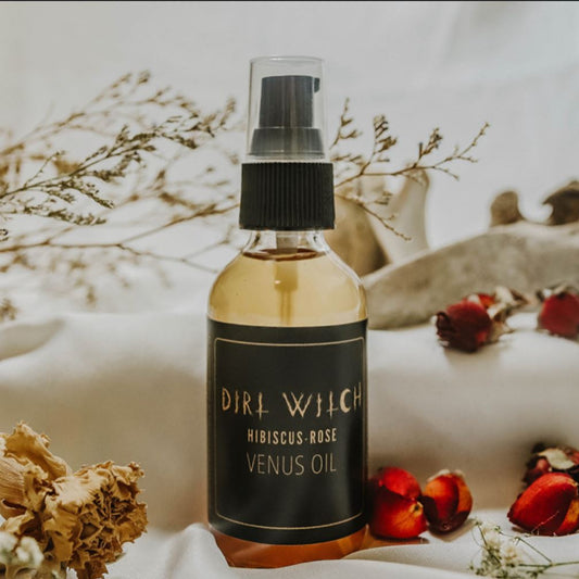 Hibiscus-Rose Venus Oil Face DirtWitchApothecary