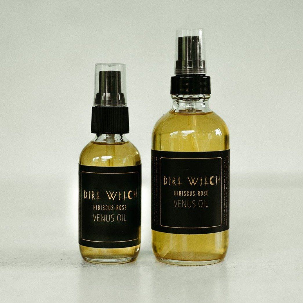 Hibiscus-Rose Venus Oil Face DirtWitchApothecary