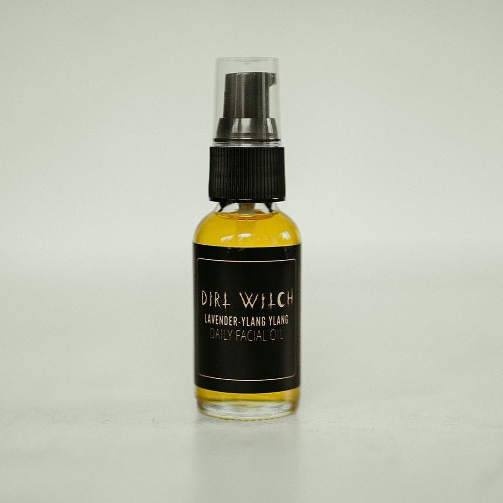 Lavender-Ylang Ylang Daily Facial Oil Face DirtWitchApothecary 1 oz