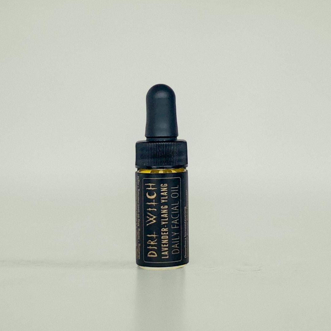 Lavender-Ylang Ylang Daily Facial Oil Face DirtWitchApothecary .25
