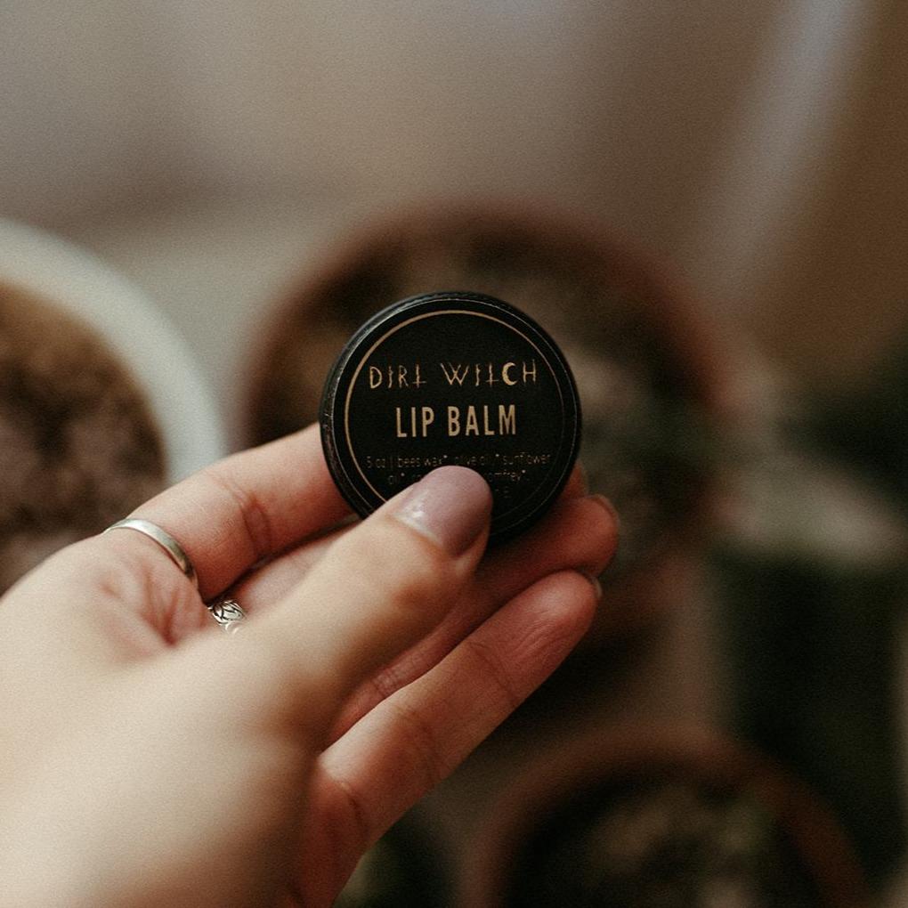 Lip Balm face DirtWitchApothecary