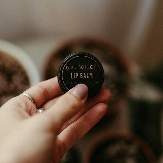 Lip Balm face DirtWitchApothecary