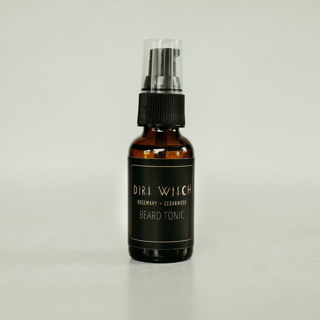 Rosemary + Cedarwood Beard Tonic Face DirtWitchApothecary