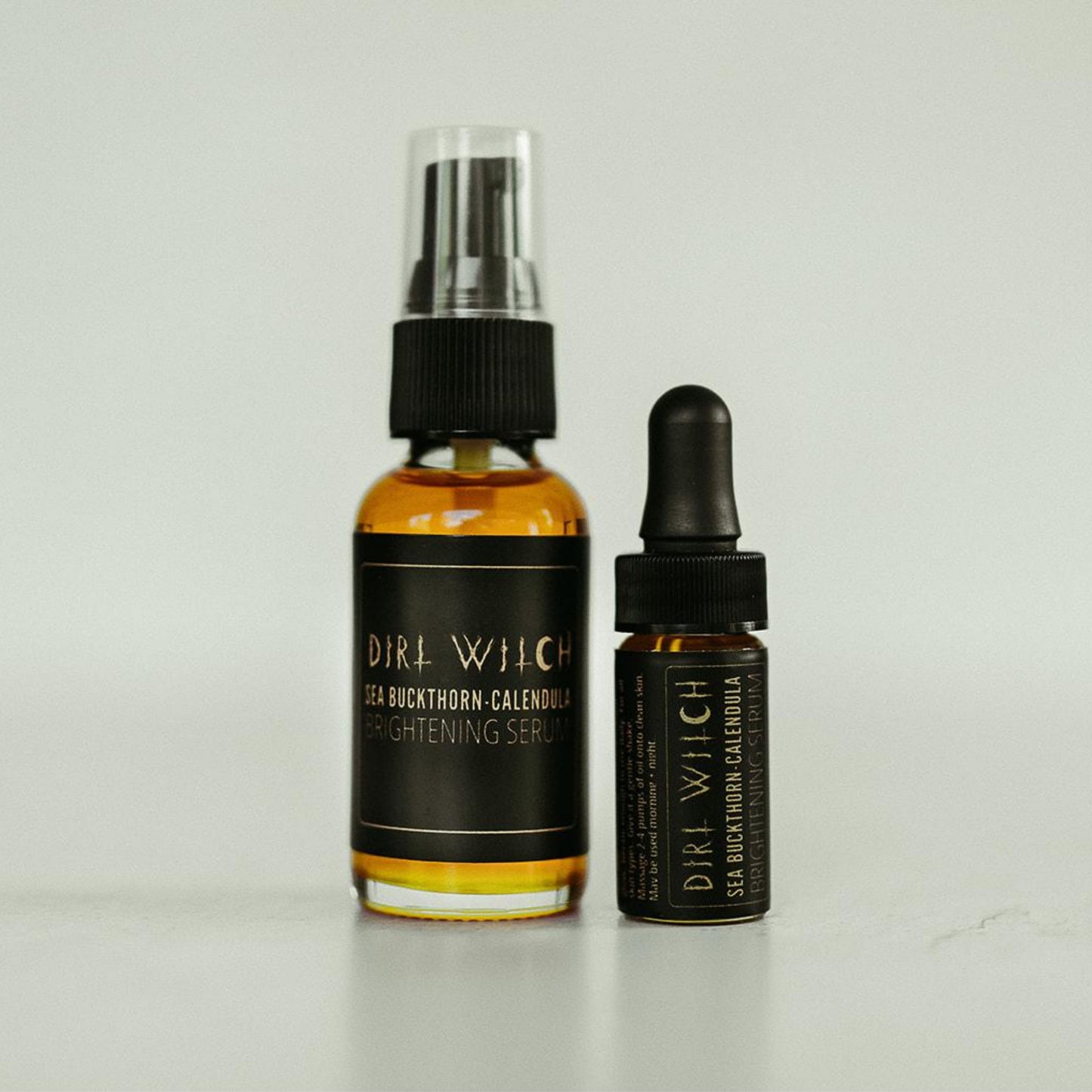 Sea Buckthorn - Calendula Brightening Serum Skincare Essentials DirtWitchApothecary