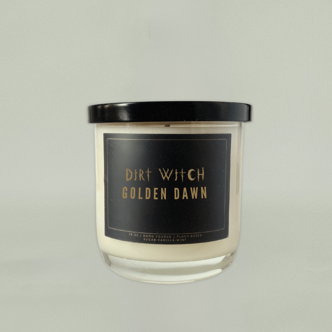 Golden Dawn Plant-Based Candle