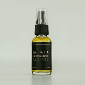 
            
                Load image into Gallery viewer, Calendula + Lavender Pubes and Pits Oil Body Oil DirtWitchApothecary 
            
        