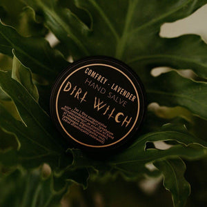 Comfrey-Lavender Hand Salve Salves DirtWitchApothecary 